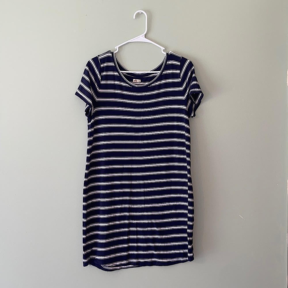 Hollister striped tshirt dress